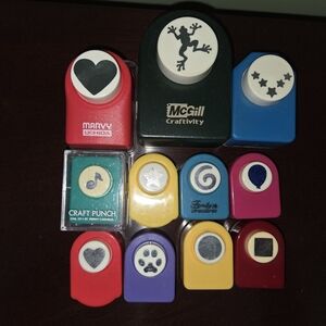 Craft Punch Set with Various Designs